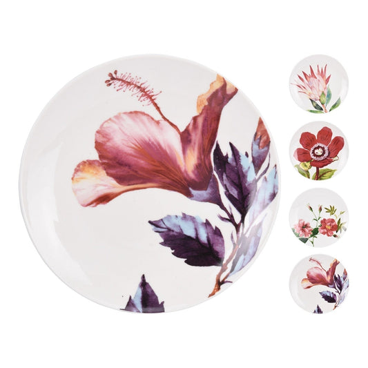 "Assiette, Porcelaine New Bone China, 8In, Dernière Chance"