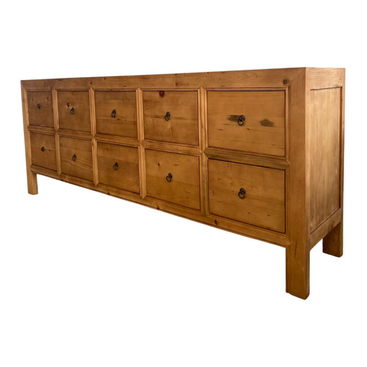 Recycled Pine 10Dws Buffet, Natural