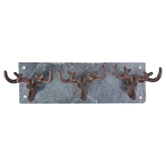 3 Hooks Deer On Slate