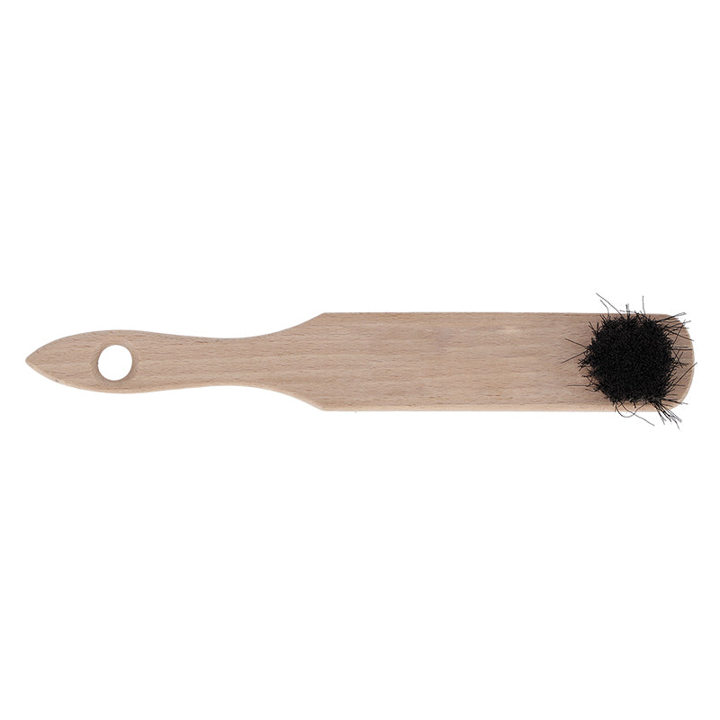 Brosse de nettoyage de bottes en bois