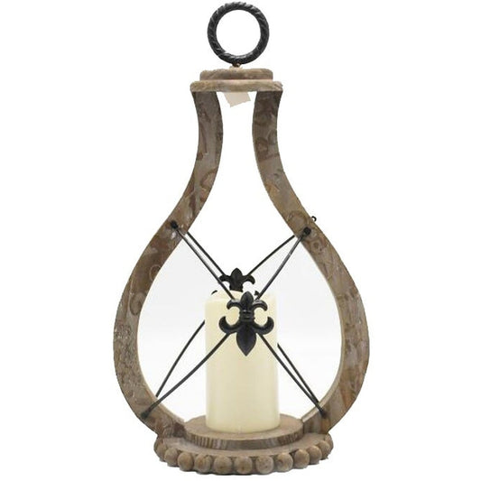 Wooden Lantern (LW-19001)