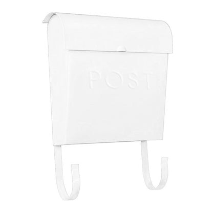 White Euro Post Mailbox
