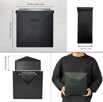 Chicago Mailbox Black (MB-6300BLK)