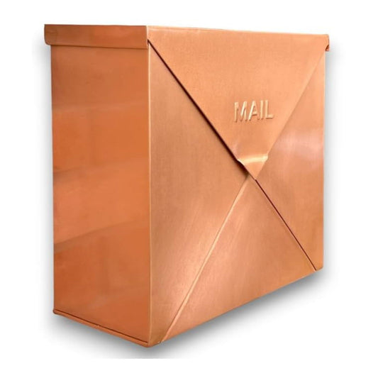 Large Chicago Letter Mailbox, Copper