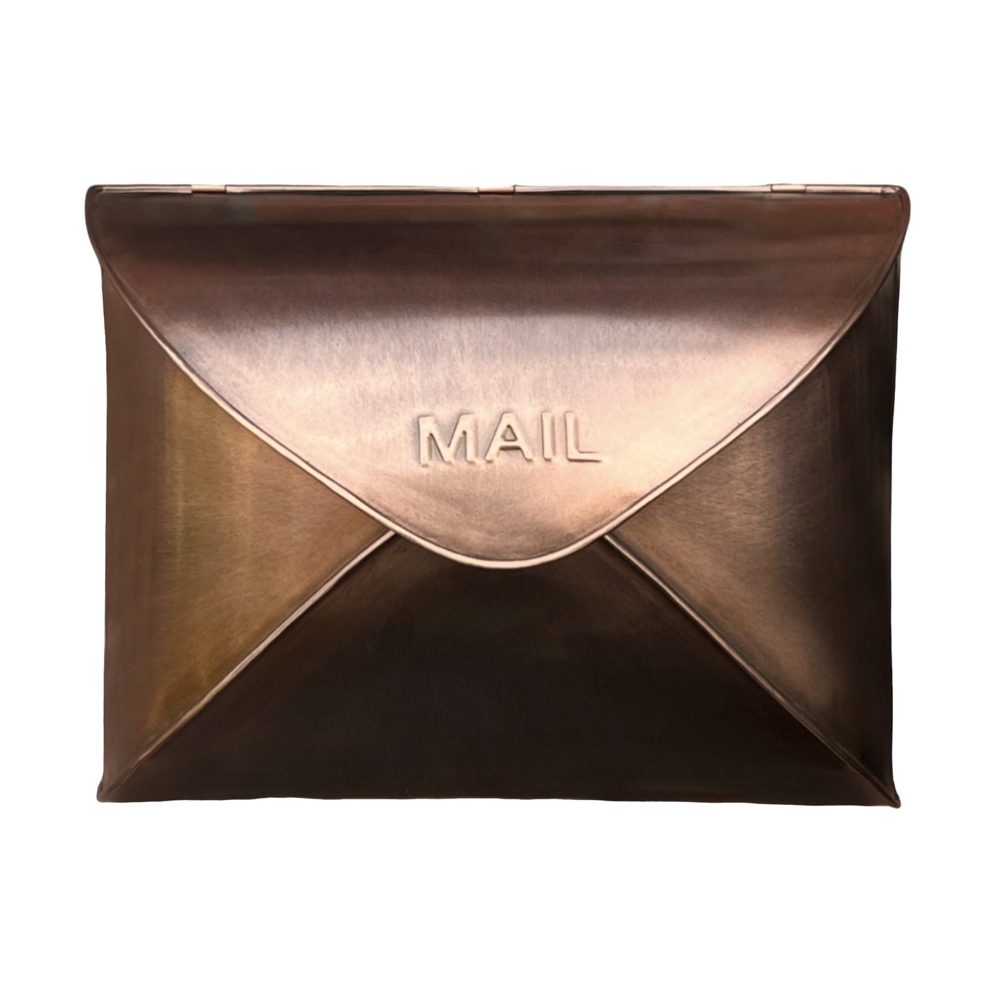 Envelope Mailbox, Antique Copper, Small