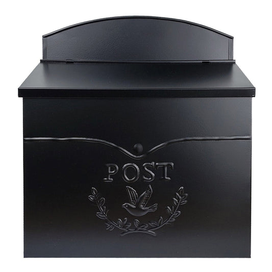 Chelsea Post Mailbox Black
