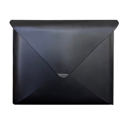 Sleek Envelope Mailbox, Black