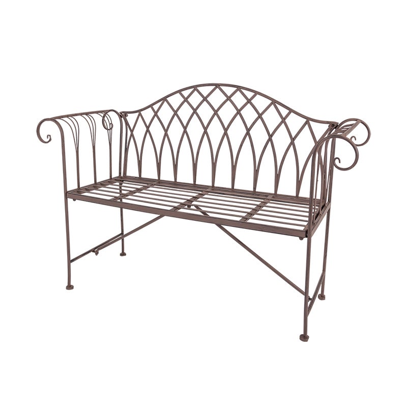 Banc de jardin en métal