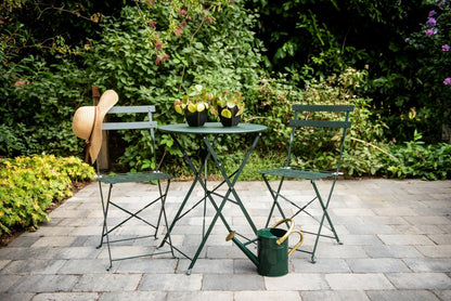 Chaise Bistrot Métal Vert