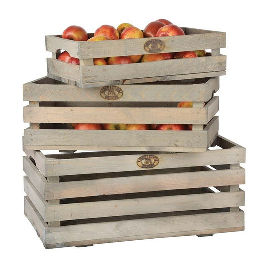 Caisses de fruits Lot de 3