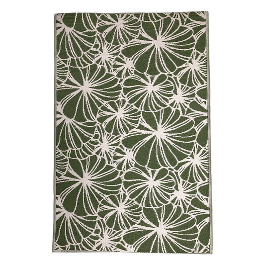 Tapis de jardin floral