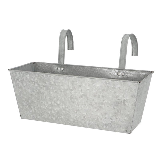 Pot De Fleurs De Balcon Ancien En Zinc