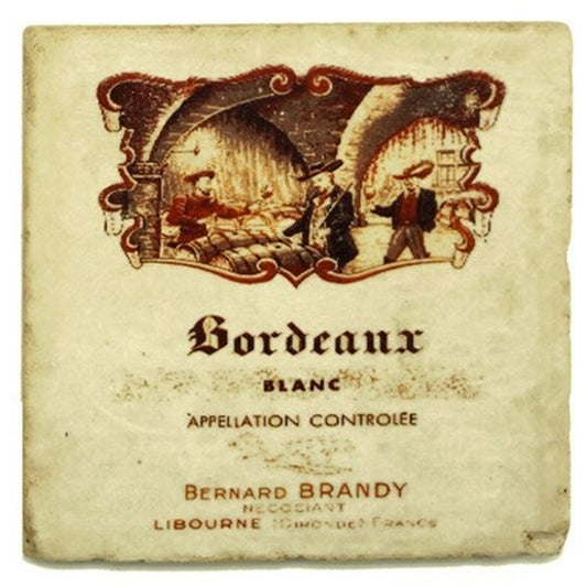 BORDEAU BLANC Set/4 Coasters