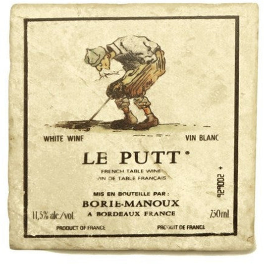 LE PUTT Set/4 sous-verres