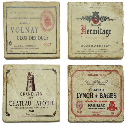 Série PAUILLAC Set/4 sous-verres