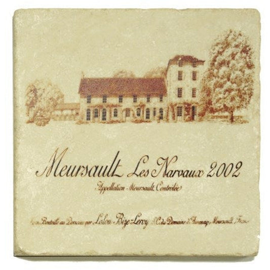 MEURSAULT Coffret/4 sous-verres