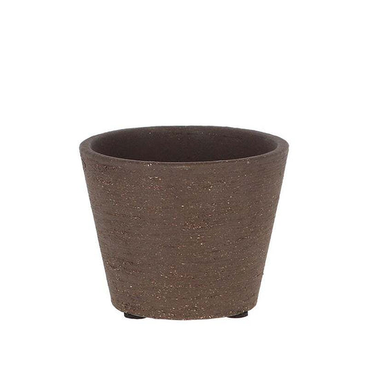 Flower Pot Unglazed Brown 3.6 in