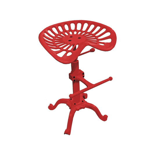 Tabouret de siège de tracteur rouge