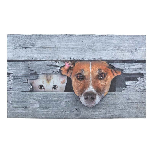 Doormat Peek-A-Boo! Dog & Cat