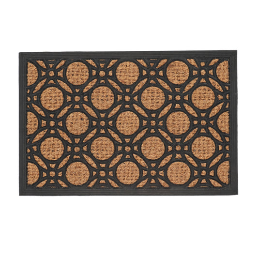 Doormat Rubber/ Coir Circles M