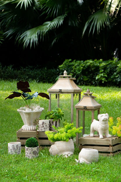 Sand and Cement Snail Planter, Small
