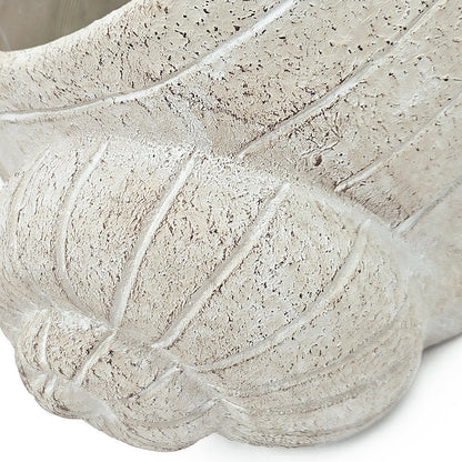 Sand and Cement Snail Planter, Large