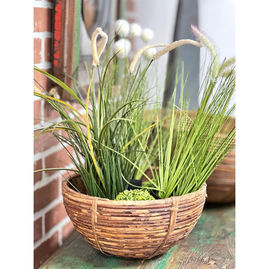 Old Bamboo Fruit Baskets