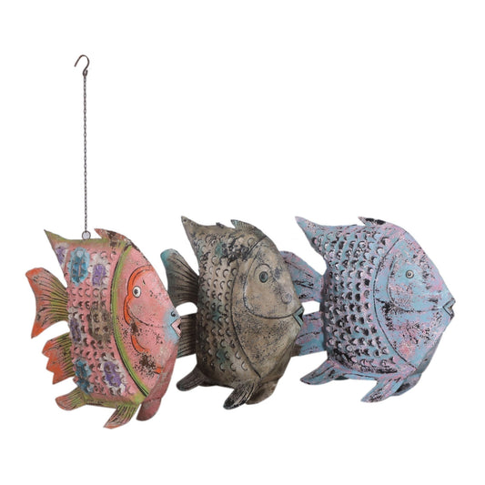 RM067388, Art. Iron Ptd. Fish