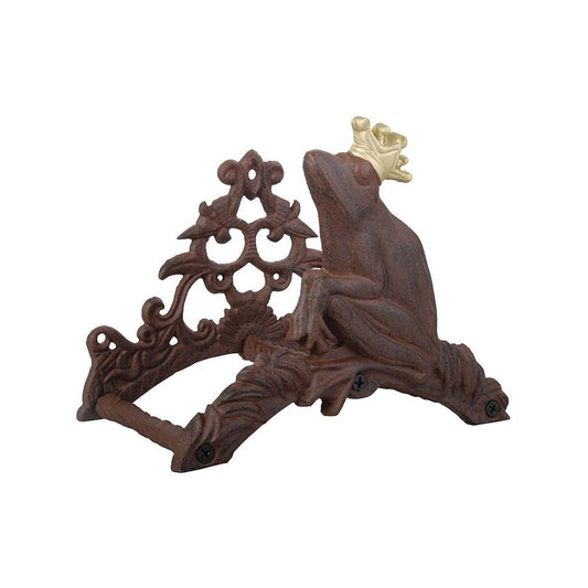 Porte-tuyau Frog King Rouille Antique