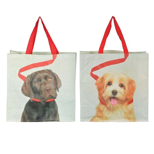 Sac Shopping Chien En Laisse Ass.