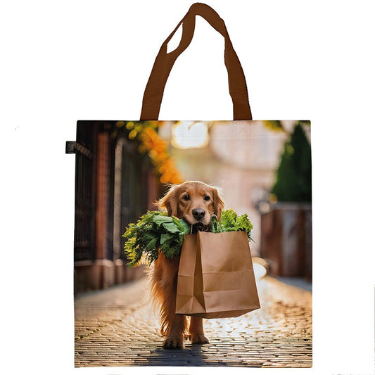 Shopping Bag Shopping Dog