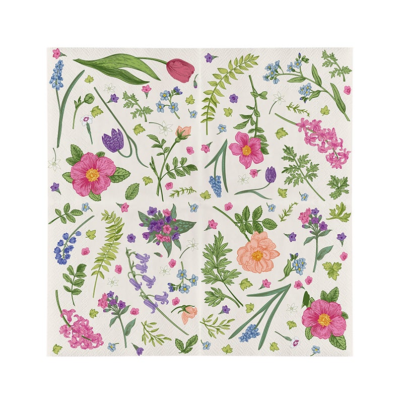 Paper Napkins Floral 33X33cm