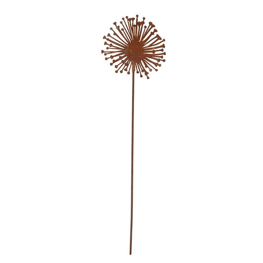 Rust Garden Stake Allium