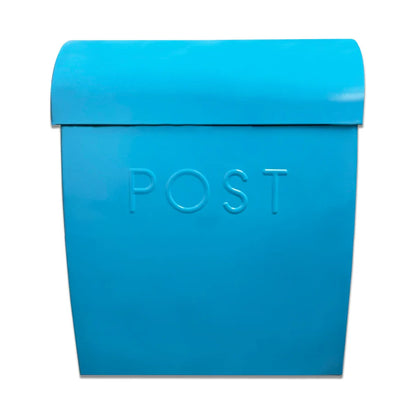 Sylvia Small Euro Mailbox, Blue