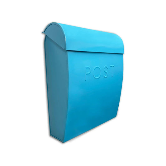 Sylvia Small Euro Mailbox, Blue