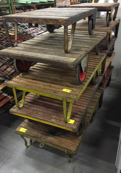 Pallet Carts Coffee Table