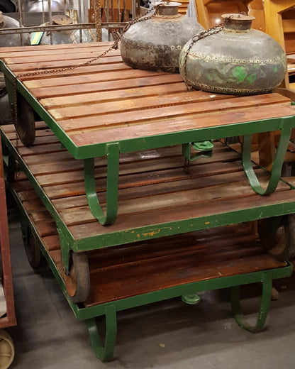 Pallet Carts Coffee Table