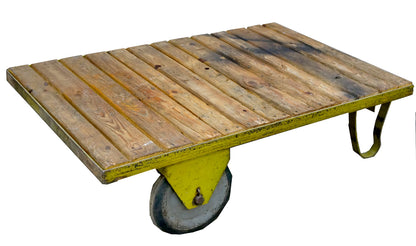 Pallet Carts Coffee Table