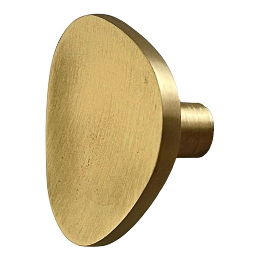 Brass Knob, Satin Brass