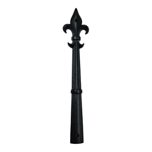 Heavy Duty Front Hinge, Antique Black