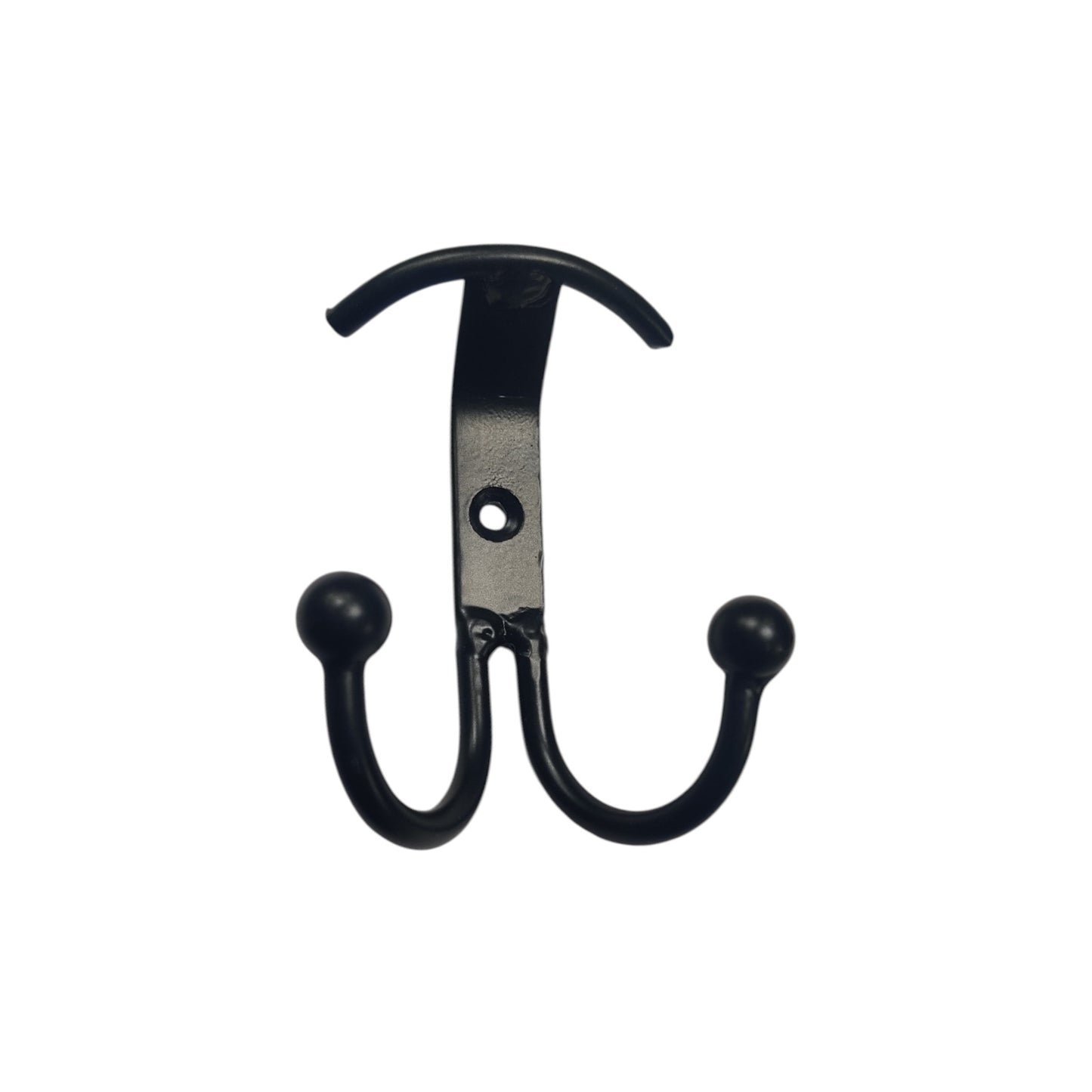Vintage Hook, Iron, Black