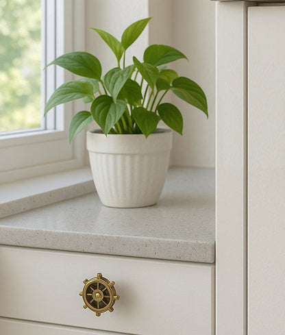 Bouton de roue, métal, antique, dernière chance