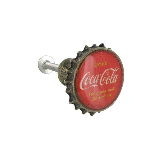 "Bouton Bouchon De Bouteille De Cola En Fer, Métal Antique"