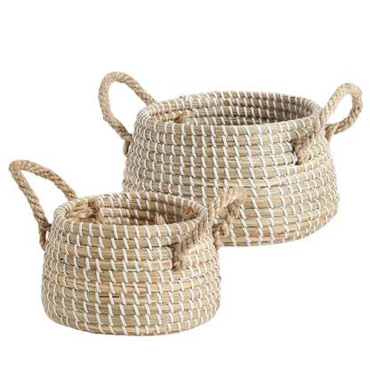 Devong Seagrass Basket, Set of 2