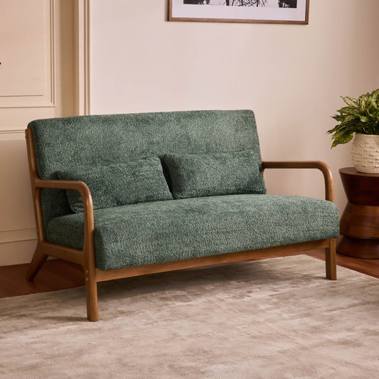 Roxanne 2 Seater Sofa, Green