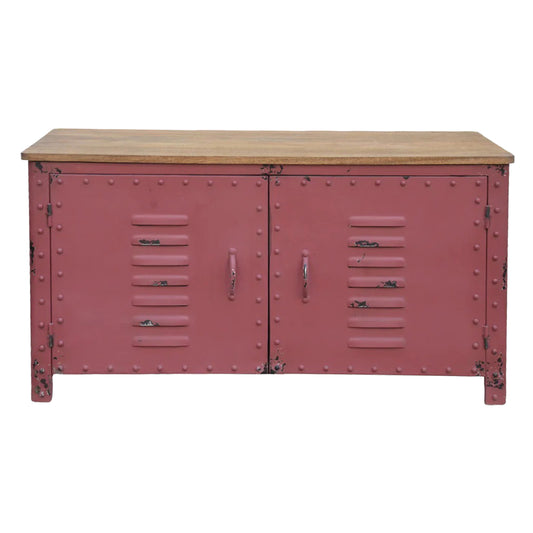 Iron Sideboard With Mango Wooden Top