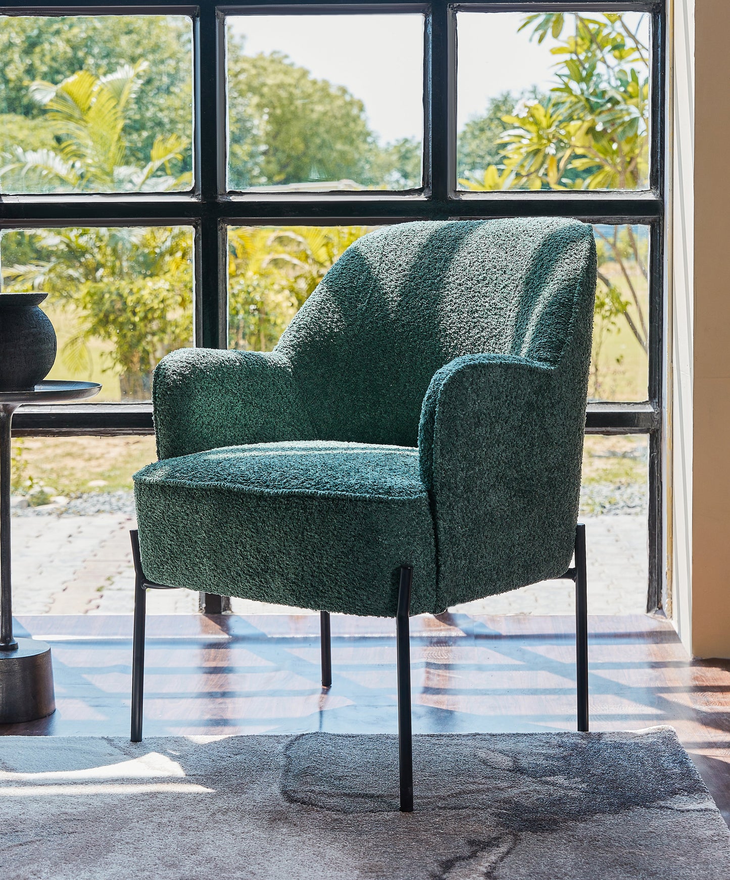 Magnolia Majesty Armchair, Green