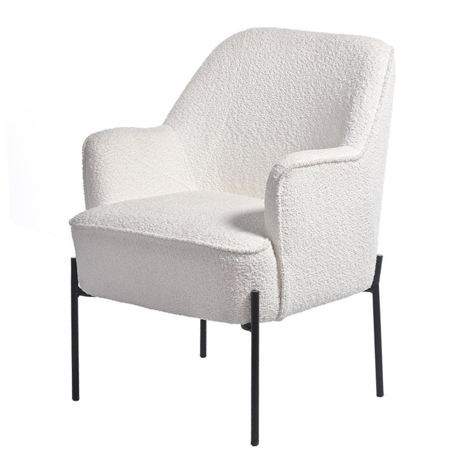 Magnolia Majesty Armchair, White