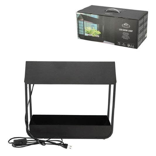 Lampe de culture de plantes à effet de serre noire