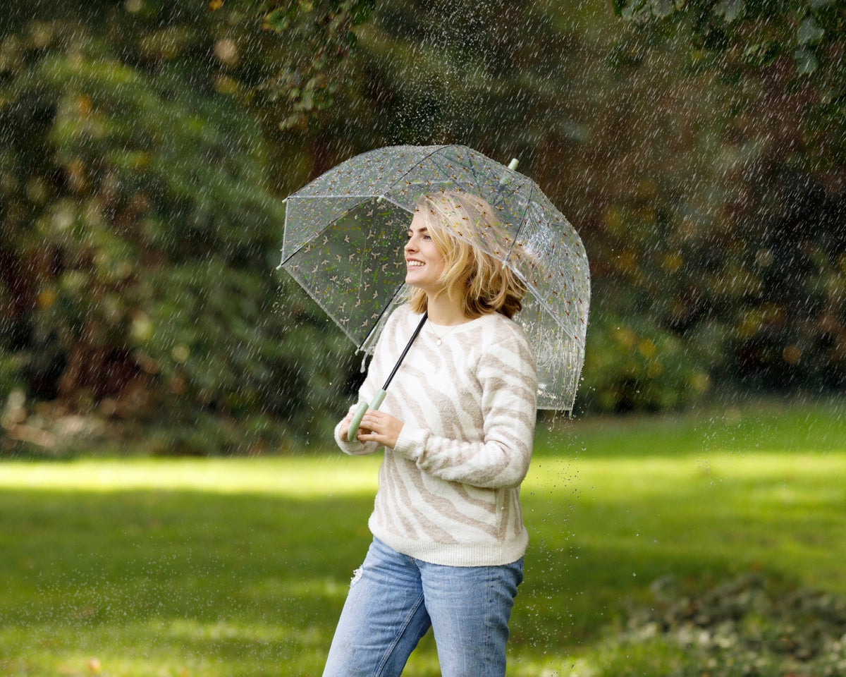 Parapluie Transparent Imprimé Abeille